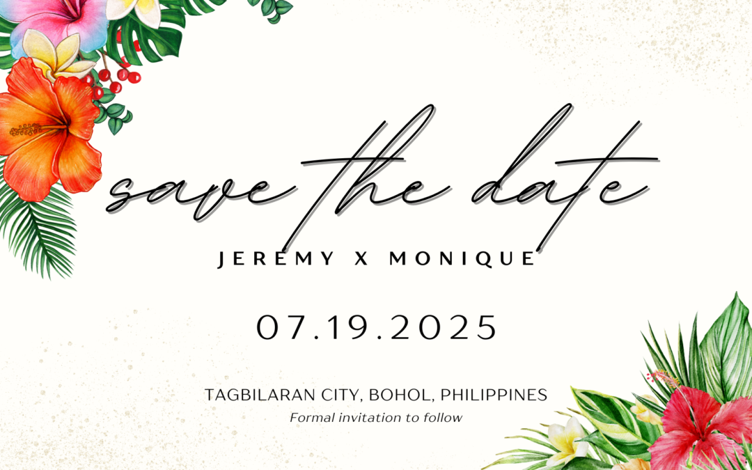 You are Invited! –  Jeremy & Monique