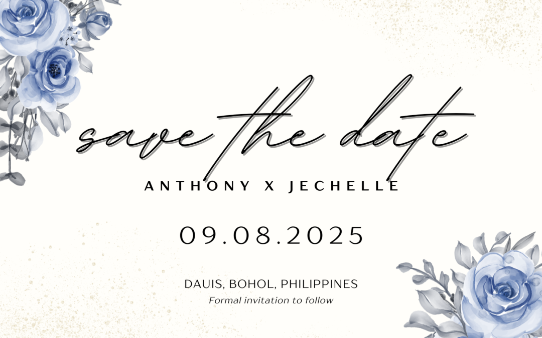 You are Invited! –  Anthony & Jechelle