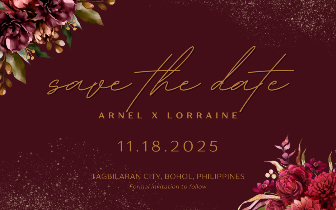 You are Invited! –  Arnel & Lorraine