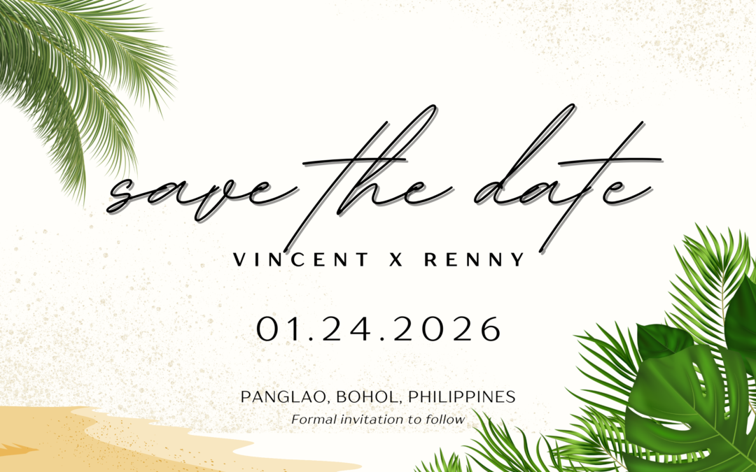 You are Invited! –  Vincent & Renny