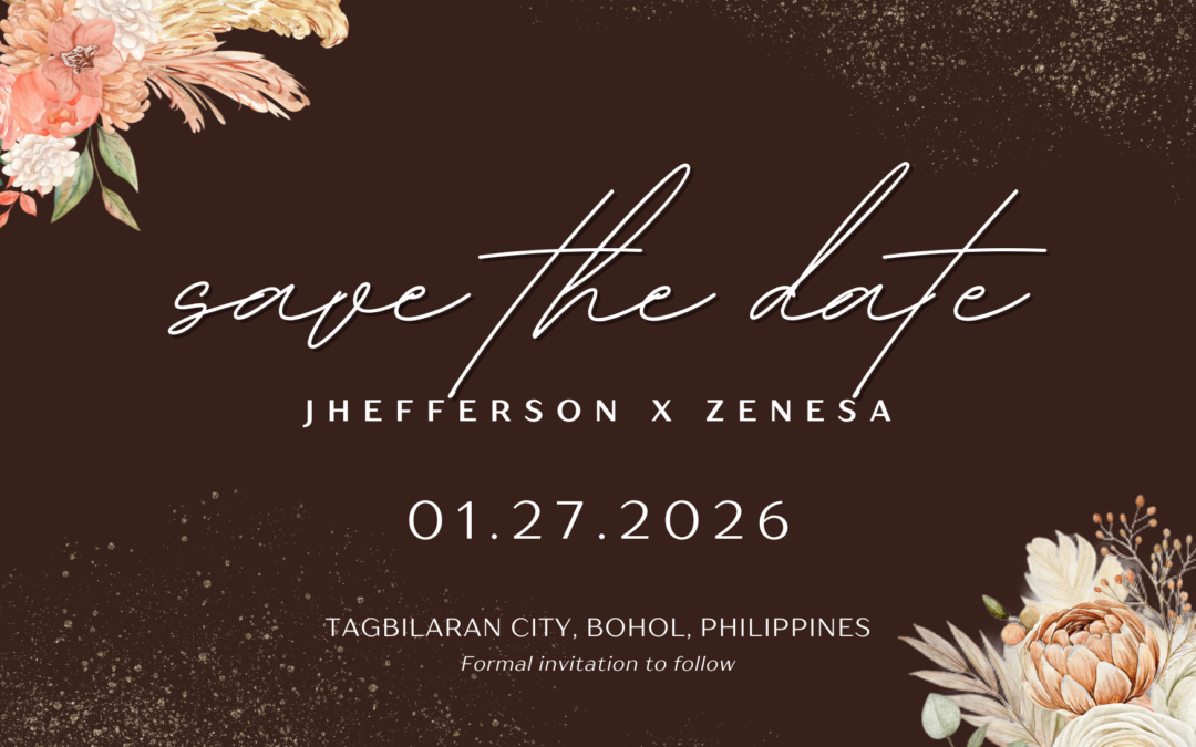 You are Invited! –  Jhefferson & Zenesa