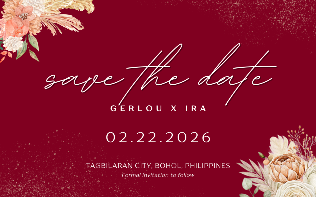 You are Invited! – Gerlou & Ira